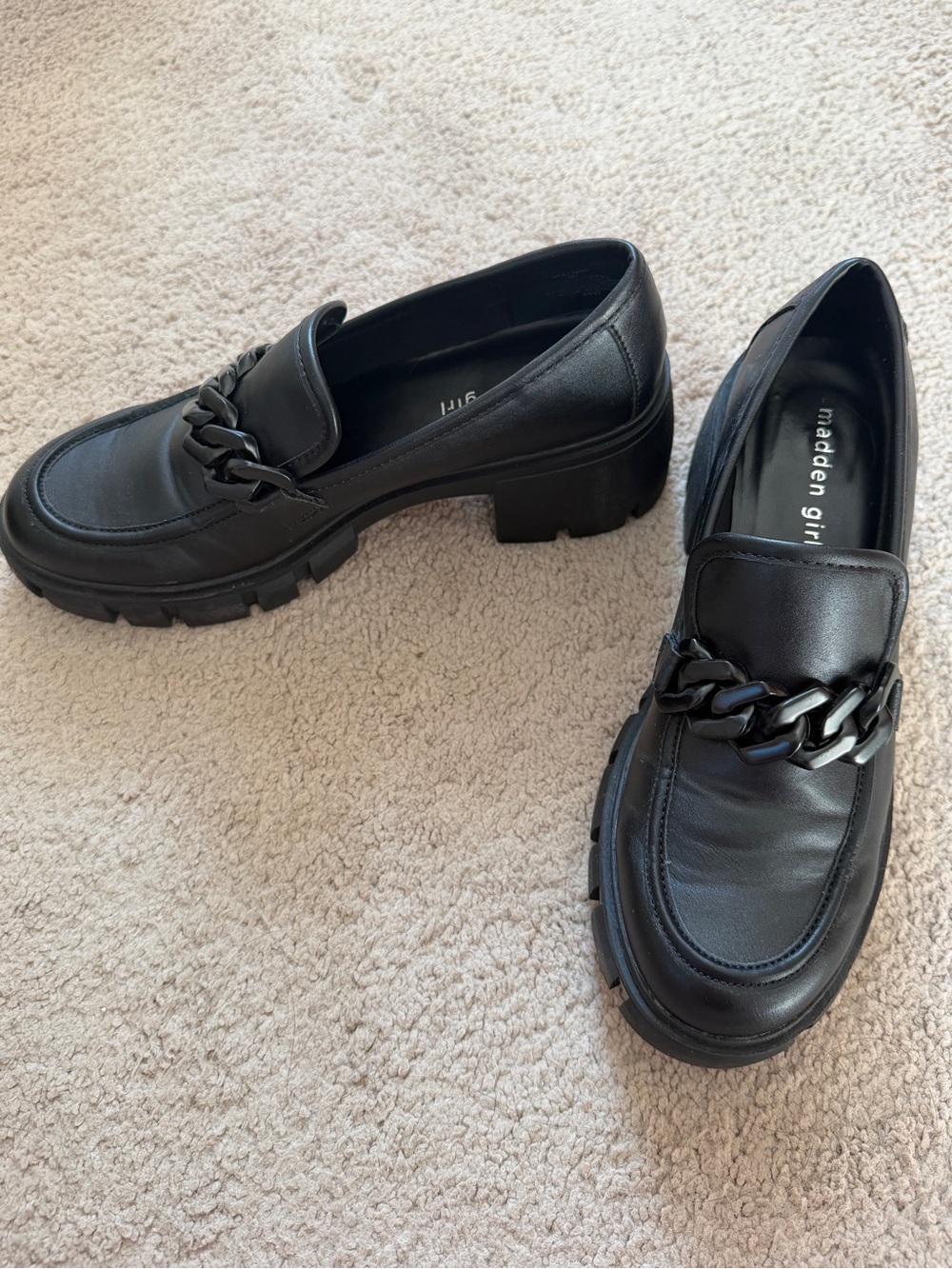 Madden Girl Platform Chunky Loafer
